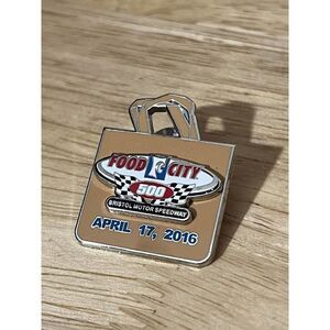 Bristol Motor Speedway Food City 500 April 17, 2016, Hat/Lapel Pin 1x1”
